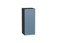 Кухонный  Шкаф верхний с 1-ой дверцей Фьюжн Graphite, Silky Blue, 720, 300, каркас ЛДСП  Graphite, фасад МДФ  Silky Blue,  716*300*320 sppr5VVTtoAR51955