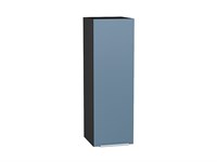 Кухонный  Шкаф верхний с 1-ой дверцей Фьюжн Graphite, Silky Blue, 920, 300, каркас ЛДСП  Graphite, фасад МДФ  Silky Blue,  920*300*320 sppr5VVTtoAR52030