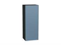 Кухонный  Шкаф верхний с 1-ой дверцей Фьюжн Graphite, Silky Blue, 920, 350, каркас ЛДСП  Graphite, фасад МДФ  Silky Blue,  920*350*320 sppr5VVTtoAR65113