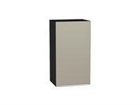 Кухонный  Шкаф верхний с 1-ой дверцей Фьюжн Graphite, Silky Grey, 720, 400, каркас ЛДСП  Graphite, фасад МДФ  Silky Grey,  716*400*320 sppr5VVTtoAR51990