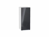 Кухонный  Шкаф верхний с 1-ой дверцей Фьюжн Белый, Anthracite, 720, 300, каркас ЛДСП  Белый, фасад МДФ  Anthracite,  716*300*320 sppr5VVTtoAR36753