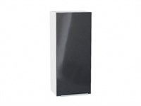 Кухонный  Шкаф верхний с 1-ой дверцей Фьюжн Белый, Anthracite, 920, 400, каркас ЛДСП  Белый, фасад МДФ  Anthracite,  920*400*320 sppr5VVTtoAR45067