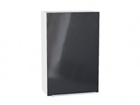 Кухонный  Шкаф верхний с 1-ой дверцей Фьюжн Белый, Anthracite, 920, 600, каркас ЛДСП  Белый, фасад МДФ  Anthracite,  920*600*320 sppr5VVTtoAR45082