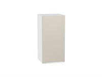Кухонный  Шкаф верхний с 1-ой дверцей Фьюжн Белый, Cream Silk, 720, 350, каркас ЛДСП  Белый, фасад МДФ  Cream Silk,  716*350*320 sppr5VVTtoAR71892