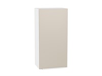 Кухонный  Шкаф верхний с 1-ой дверцей Фьюжн Белый, Cream Silk, 920, 450, каркас ЛДСП  Белый, фасад МДФ  Cream Silk,  920*450*320 sppr5VVTtoAR71900