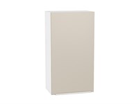 Кухонный  Шкаф верхний с 1-ой дверцей Фьюжн Белый, Cream Silk, 920, 500, каркас ЛДСП  Белый, фасад МДФ  Cream Silk,  920*500*320 sppr5VVTtoAR71901