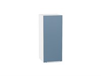 Кухонный  Шкаф верхний с 1-ой дверцей Фьюжн Белый, Silky Blue, 720, 300, каркас ЛДСП  Белый, фасад МДФ  Silky Blue,  716*300*320 sppr5VVTtoAR51954