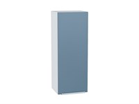 Кухонный  Шкаф верхний с 1-ой дверцей Фьюжн Белый, Silky Blue, 920, 350, каркас ЛДСП  Белый, фасад МДФ  Silky Blue,  920*350*320 sppr5VVTtoAR65109