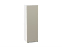 Кухонный  Шкаф верхний с 1-ой дверцей Фьюжн Белый, Silky Grey, 920, 300, каркас ЛДСП  Белый, фасад МДФ  Silky Grey,  920*300*320 sppr5VVTtoAR51978