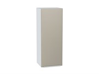 Кухонный  Шкаф верхний с 1-ой дверцей Фьюжн Белый, Silky Grey, 920, 350, каркас ЛДСП  Белый, фасад МДФ  Silky Grey,  920*350*320 sppr5VVTtoAR65097