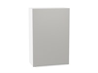 Кухонный  Шкаф верхний с 1-ой дверцей Фьюжн Белый, Silky Light Grey, 920, 600, каркас ЛДСП  Белый, фасад МДФ  Silky Light Grey,  920*600*320 sppr5VVTtoAR66585