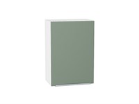 Кухонный  Шкаф верхний с 1-ой дверцей Фьюжн Белый, Silky Mint, 720, 500, каркас ЛДСП  Белый, фасад МДФ  Silky Mint,  716*500*320 sppr5VVTtoAR52001