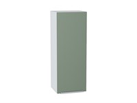 Кухонный  Шкаф верхний с 1-ой дверцей Фьюжн Белый, Silky Mint, 920, 350, каркас ЛДСП  Белый, фасад МДФ  Silky Mint,  920*350*320 sppr5VVTtoAR65103