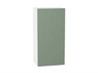 Кухонный  Шкаф верхний с 1-ой дверцей Фьюжн Белый, Silky Mint, 920, 450, каркас ЛДСП  Белый, фасад МДФ  Silky Mint,  920*450*320 sppr5VVTtoAR52005