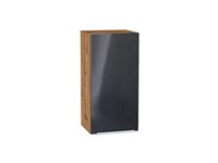 Кухонный  Шкаф верхний с 1-ой дверцей Фьюжн Дуб Вотан, Anthracite, 720, 350, каркас ЛДСП  Дуб Вотан, фасад МДФ  Anthracite,  716*350*320 sppr5VVTtoAR65122