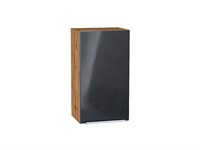 Кухонный  Шкаф верхний с 1-ой дверцей Фьюжн Дуб Вотан, Anthracite, 720, 400, каркас ЛДСП  Дуб Вотан, фасад МДФ  Anthracite,  716*400*320 sppr5VVTtoAR60800