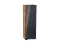 Кухонный  Шкаф верхний с 1-ой дверцей Фьюжн Дуб Вотан, Anthracite, 920, 300, каркас ЛДСП  Дуб Вотан, фасад МДФ  Anthracite,  920*300*320 sppr5VVTtoAR60804