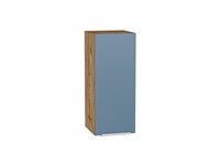 Кухонный  Шкаф верхний с 1-ой дверцей Фьюжн Дуб Вотан, Silky Blue, 720, 300, каркас ЛДСП  Дуб Вотан, фасад МДФ  Silky Blue,  716*300*320 sppr5VVTtoAR60779