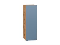 Кухонный  Шкаф верхний с 1-ой дверцей Фьюжн Дуб Вотан, Silky Blue, 920, 300, каркас ЛДСП  Дуб Вотан, фасад МДФ  Silky Blue,  920*300*320 sppr5VVTtoAR60784