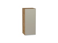 Кухонный  Шкаф верхний с 1-ой дверцей Фьюжн Дуб Вотан, Silky Grey, 720, 300, каркас ЛДСП  Дуб Вотан, фасад МДФ  Silky Grey,  716*300*320 sppr5VVTtoAR60759
