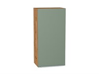 Кухонный  Шкаф верхний с 1-ой дверцей Фьюжн Дуб Вотан, Silky Mint, 920, 450, каркас ЛДСП  Дуб Вотан, фасад МДФ  Silky Mint,  920*450*320 sppr5VVTtoAR60776