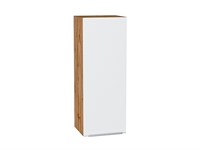 Кухонный  Шкаф верхний с 1-ой дверцей Фьюжн Дуб Вотан, Silky White, 920, 350, каркас ЛДСП  Дуб Вотан, фасад МДФ  Silky White,  920*350*320 sppr5VVTtoAR65087