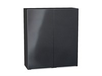 Кухонный  Шкаф верхний с 2-мя дверцами Фьюжн Graphite, Anthracite, 920, 800, каркас ЛДСП  Graphite, фасад МДФ  Anthracite,  920*800*320 sppr5VVTtoAR45093