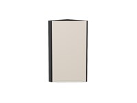 Кухонный  Шкаф верхний торцевой Фьюжн Graphite, Cream Silk, 720, каркас ЛДСП  Graphite, фасад МДФ  Cream Silk,  716*300*306 sppr5VVTtoAR71945