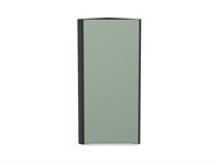 Кухонный  Шкаф верхний торцевой Фьюжн Graphite, Silky Mint, 920, каркас ЛДСП  Graphite, фасад МДФ  Silky Mint,  920*300*306 sppr5VVTtoAR52081
