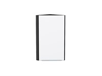 Кухонный  Шкаф верхний торцевой Фьюжн Graphite, Silky White, 720, каркас ЛДСП  Graphite, фасад МДФ  Silky White,  716*300*306 sppr5VVTtoAR52068