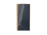 Кухонный  Шкаф верхний торцевой Фьюжн Дуб Вотан, Anthracite, 920, каркас ЛДСП  Дуб Вотан, фасад МДФ  Anthracite,  920*300*306 sppr5VVTtoAR60850