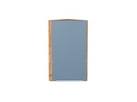 Кухонный  Шкаф верхний торцевой Фьюжн Дуб Вотан, Silky Blue, 720, каркас ЛДСП  Дуб Вотан, фасад МДФ  Silky Blue,  716*300*306 sppr5VVTtoAR60847