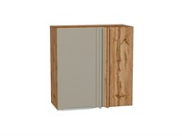 Кухонный  Шкаф верхний прямой угловой Фьюжн Дуб Вотан, Silky Grey, 720, каркас ЛДСП  Дуб Вотан, фасад МДФ  Silky Grey,  716*700*345 sppr5VVTtoAR60684