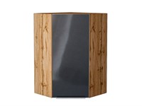 Кухонный  Шкаф верхний угловой Фьюжн Дуб Вотан, Anthracite, 920, каркас ЛДСП  Дуб Вотан, фасад МДФ  Anthracite,  920*600*600 sppr5VVTtoAR60915