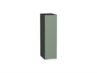 Кухонный  Шкаф верхний бутылочница Фьюжн Graphite, Silky Mint, 720, 200, каркас ЛДСП  Graphite, фасад МДФ  Silky Mint,  716*200*320 sppr5VVTtoAR51842