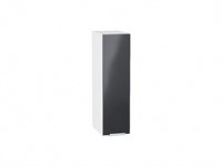 Кухонный  Шкаф верхний бутылочница Фьюжн Белый, Anthracite, 720, 200, каркас ЛДСП  Белый, фасад МДФ  Anthracite,  716*200*320 sppr5VVTtoAR43745