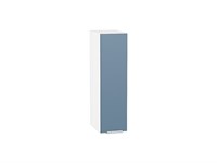 Кухонный  Шкаф верхний бутылочница Фьюжн Белый, Silky Blue, 720, 200, каркас ЛДСП  Белый, фасад МДФ  Silky Blue,  716*200*320 sppr5VVTtoAR51844