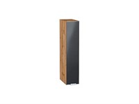 Кухонный  Шкаф верхний бутылочница Фьюжн Дуб Вотан, Anthracite, 150, каркас ЛДСП  Дуб Вотан, фасад МДФ  Anthracite,  716*150*320 sppr5VVTtoAR60612