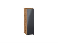 Кухонный  Шкаф верхний бутылочница Фьюжн Дуб Вотан, Anthracite, 720, 200, каркас ЛДСП  Дуб Вотан, фасад МДФ  Anthracite,  716*200*320 sppr5VVTtoAR60613