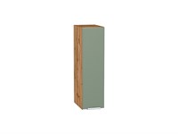 Кухонный  Шкаф верхний бутылочница Фьюжн Дуб Вотан, Silky Mint, 720, 200, каркас ЛДСП  Дуб Вотан, фасад МДФ  Silky Mint,  716*200*320 sppr5VVTtoAR60603