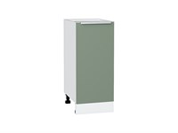 Кухонный  Шкаф нижний с 1-ой дверцей Фьюжн Белый, Silky Mint, 350, каркас ЛДСП  Белый, фасад МДФ  Silky Mint,  816*350*480 sppr5VVTtoAR65135