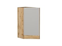 Кухонный  Шкаф нижний торцевой Фьюжн Дуб Вотан, Silky Light Grey, каркас ЛДСП  Дуб Вотан, фасад МДФ  Silky Light Grey,  816*296*554 sppr5VVTtoAR66705