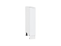 Кухонный  Шкаф нижний бутылочница Фьюжн Белый, Silky White, 150, каркас ЛДСП  Белый, фасад МДФ  Silky White,  816*150*480 sppr5VVTtoAR52101