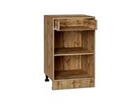 Каркас нижнего шкафа с одним ящиком Н 501 Дуб Вотан,  ЛДСП  ,    Дуб Вотан,  816*500*462 sppr5VVTtoAR084-0263 (60541)