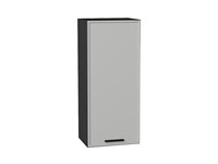 Кухонный  Шкаф верхний с 1-ой дверцей Фрейм Graphite, Grey Silk, 920, 400, каркас ЛДСП  Graphite, фасад МДФ  Grey Silk,  920*400*324 sppr5VVTtoAR68947