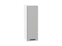 Кухонный  Шкаф верхний с 1-ой дверцей Фрейм Белый, Grey Silk, 920, 300, каркас ЛДСП  Белый, фасад МДФ  Grey Silk,  920*300*324 sppr5VVTtoAR68921