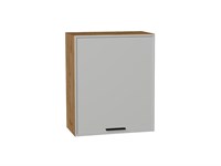 Кухонный  Шкаф верхний с 1-ой дверцей Фрейм Дуб Вотан, Grey Silk, 720, 600, каркас ЛДСП  Дуб Вотан, фасад МДФ  Grey Silk,  716*600*324 sppr5VVTtoAR68932