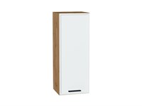Кухонный  Шкаф верхний с 1-ой дверцей Фрейм Дуб Вотан, White Silk, 920, 350, каркас ЛДСП  Дуб Вотан, фасад МДФ  White Silk,  920*350*324 sppr5VVTtoAR66879