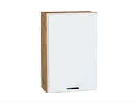 Кухонный  Шкаф верхний с 1-ой дверцей Фрейм Дуб Вотан, White Silk, 920, 600, каркас ЛДСП  Дуб Вотан, фасад МДФ  White Silk,  920*600*324 sppr5VVTtoAR66883