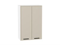 Кухонный  Шкаф верхний с 2-мя дверцами Фрейм Белый, Cream Silk, 920, 600, каркас ЛДСП  Белый, фасад МДФ  Cream Silk,  920*600*324 sppr5VVTtoAR69811